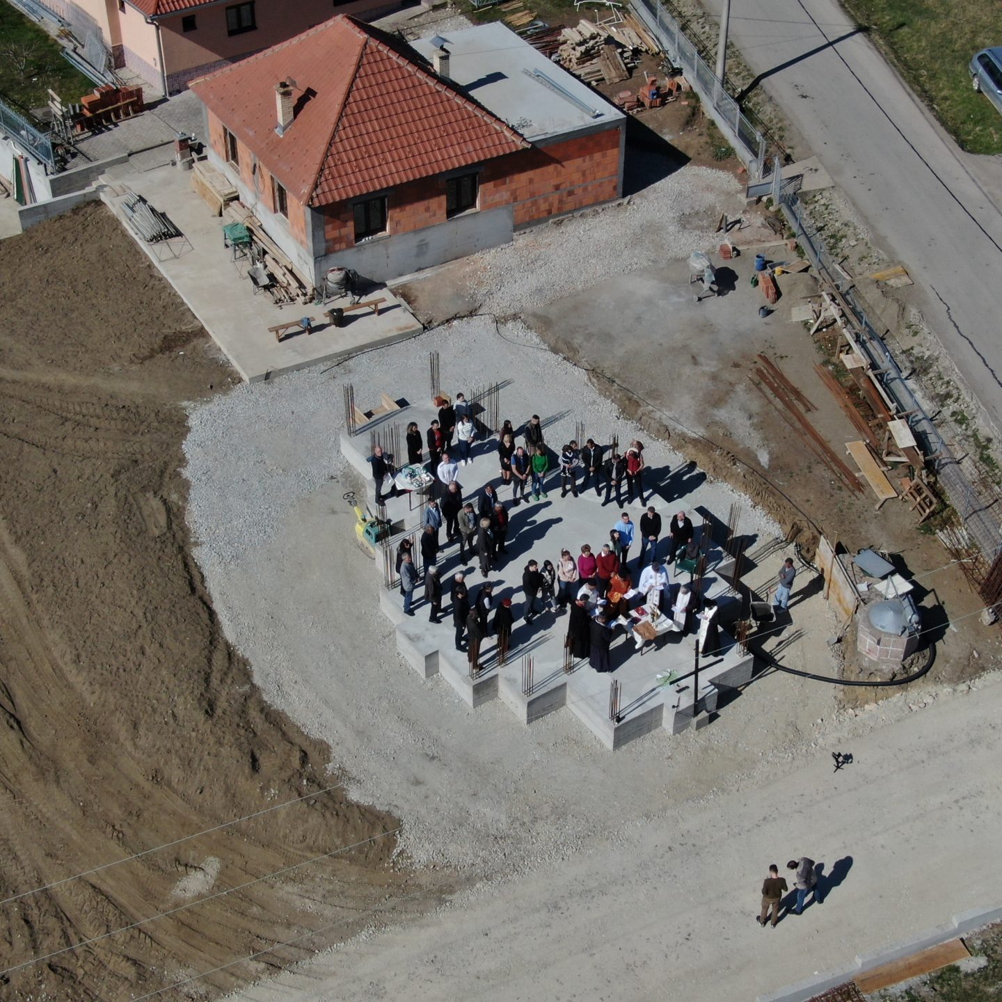 Unipromet Foundation donation for church construction