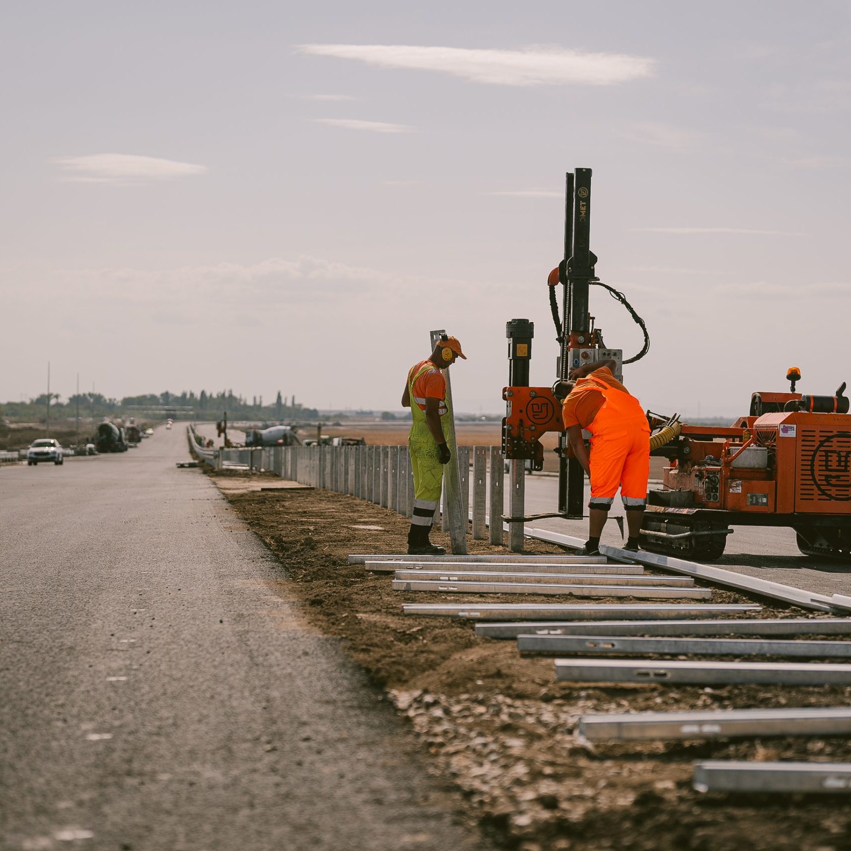 Auto-put Ruma – Šabac montaža