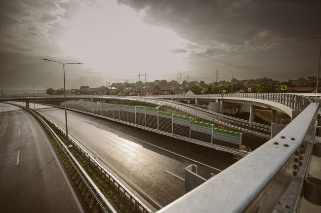 Obilaznica Beograd - ograda i paneli za zaštitu od buke; Bypass Belgrade