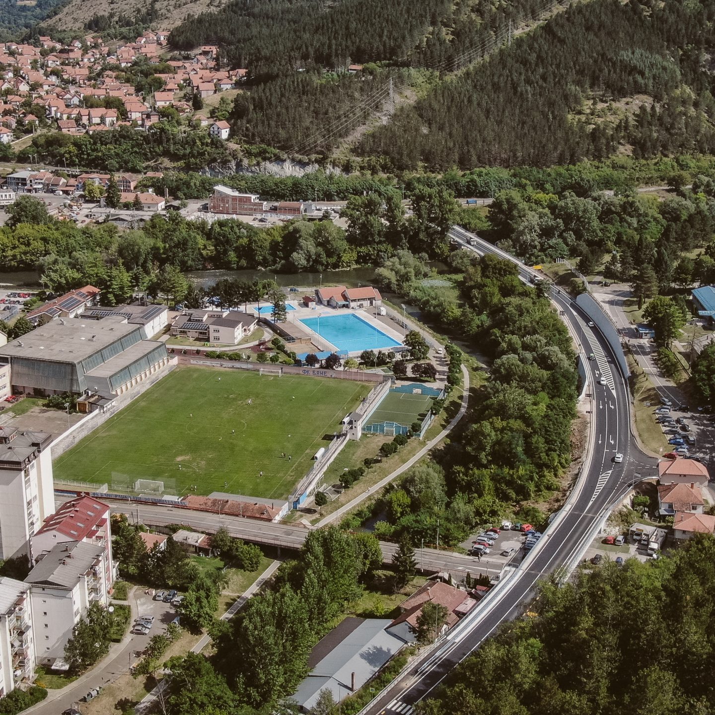 Reconstructed Raška - Novi Pazar section
