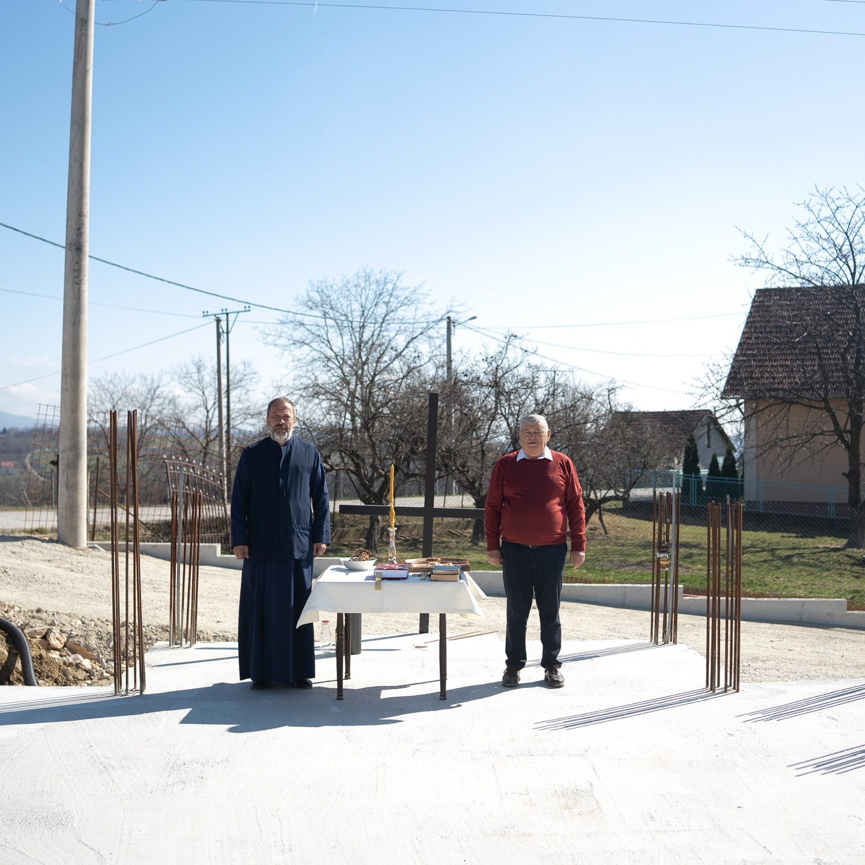 Unipromet Foundation donation for church construction