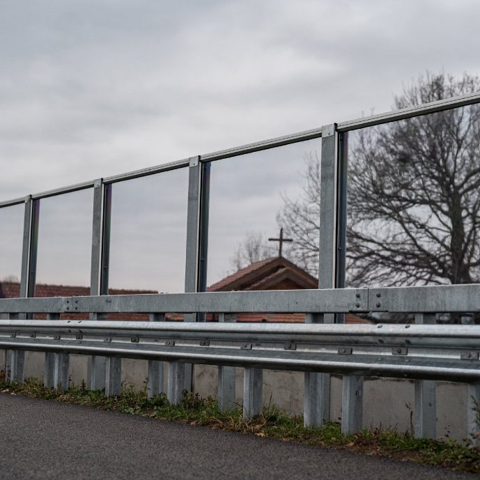 Moravski Koridor: deonica 2 od Kruševca do Adrana - transparentni paneli