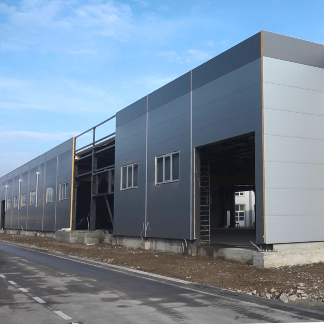 Unipromet nova hala u izgradnji