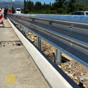 Works on the Tivat - Jaz project